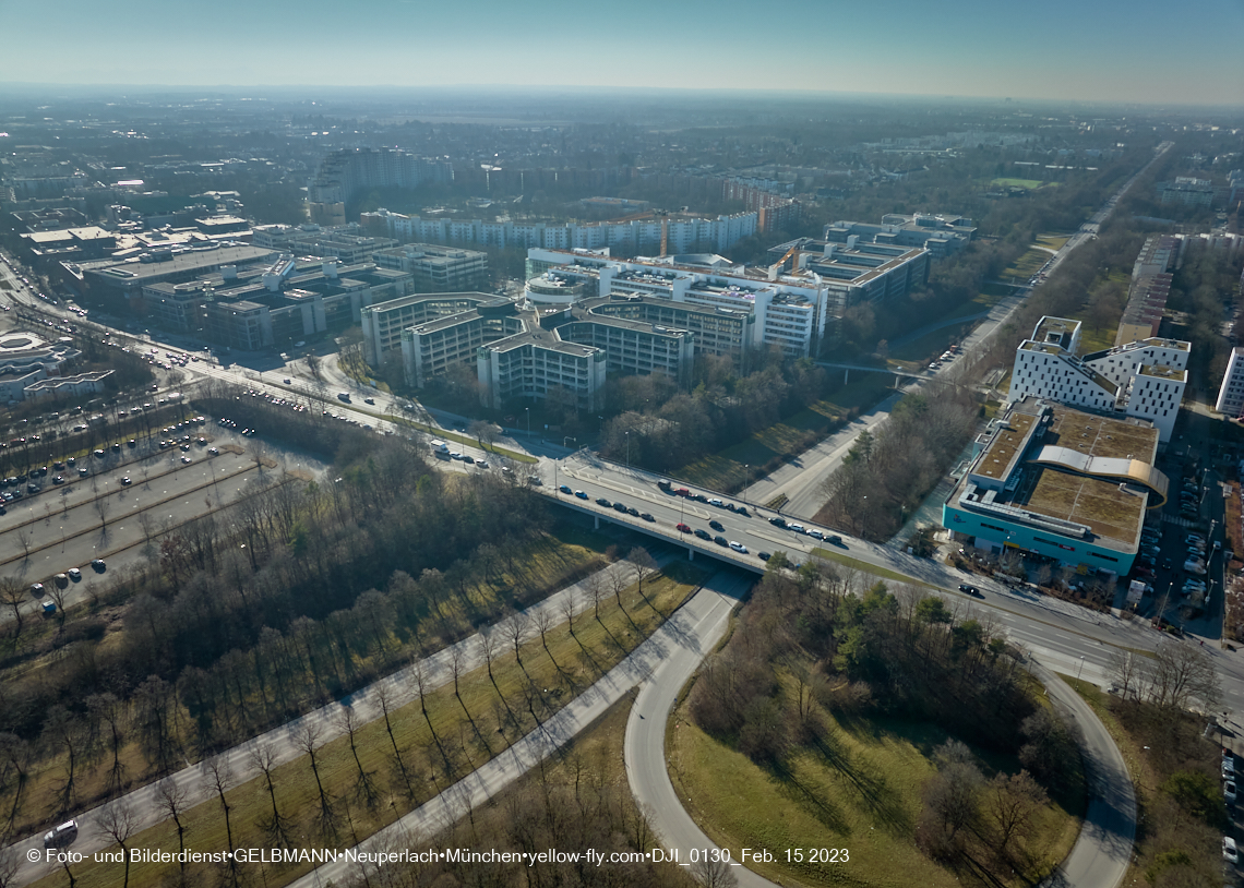 15.02.2023 - Plettzentrum mit Montessori Schule in Neuperlach